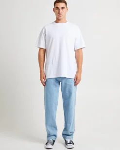 Relaxed Fit Carpenter Denim Jeans Light