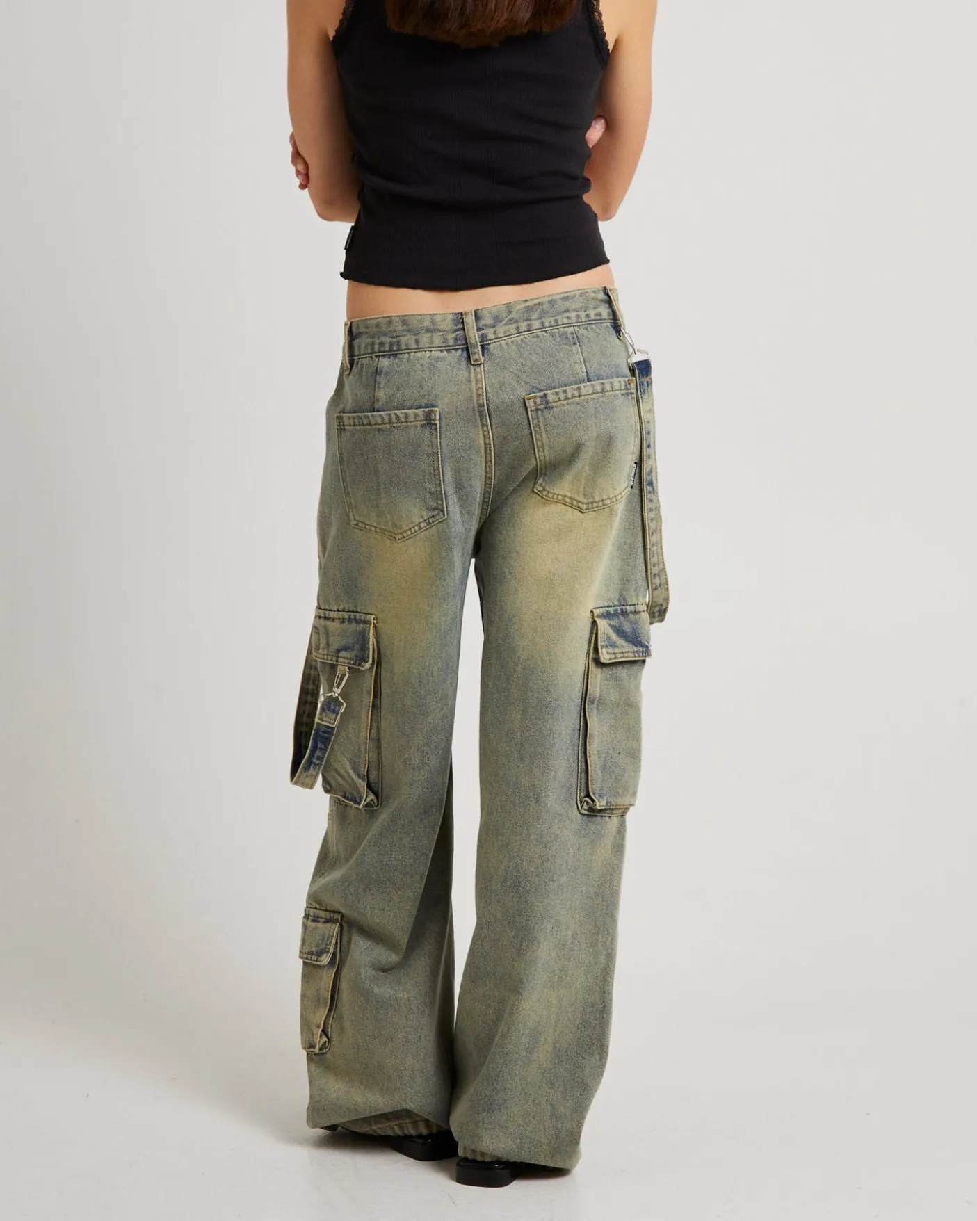 Remedy Denim Cargo Pants