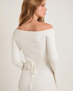 Remi Ribbed One Shoulder Mini Dress