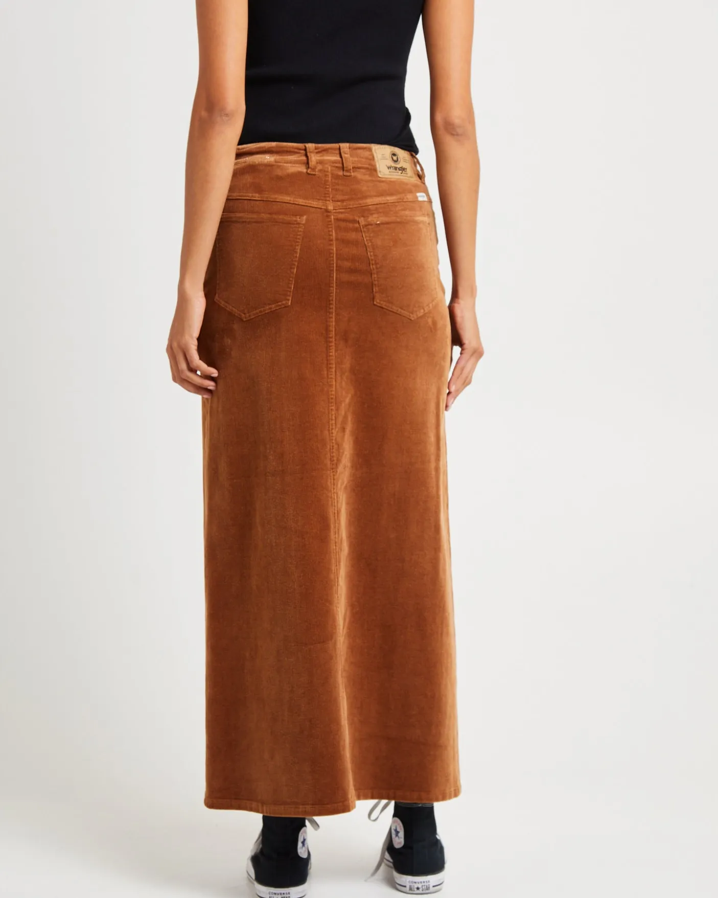 Repair Maxi Skirt Caramel Cord