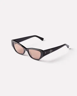 Reprise x Jack Freestone Sunglasses in Black/Bronze Amber
