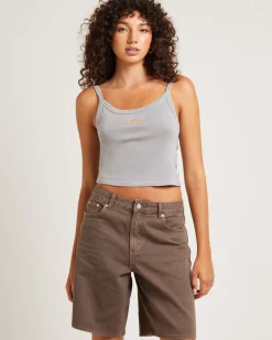 Revolve Tank Top Peat Grey