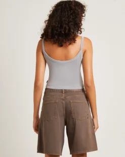 Revolve Tank Top Peat Grey