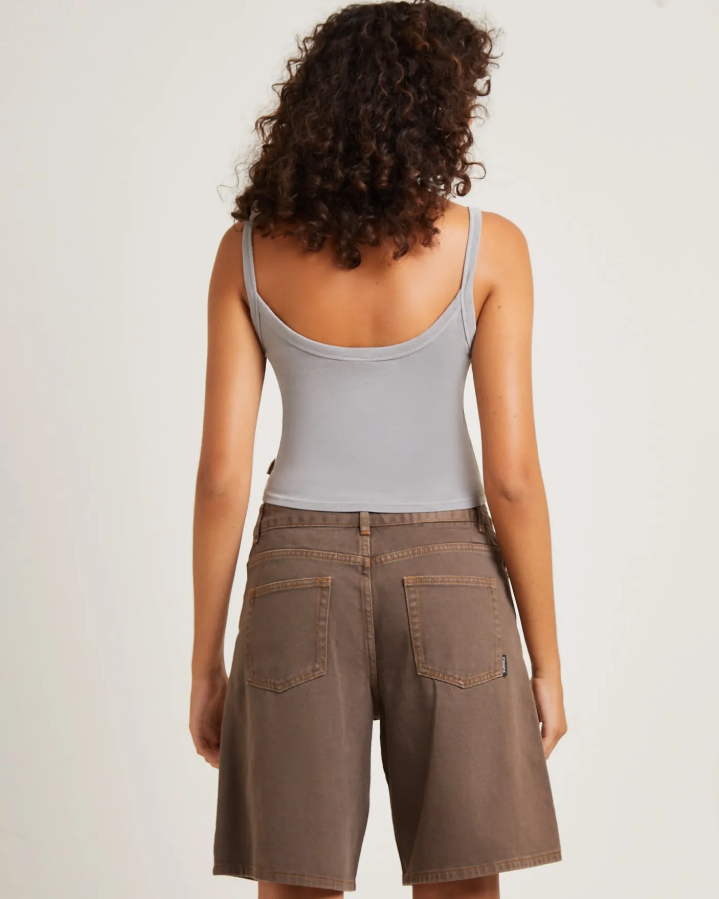 Revolve Tank Top Peat Grey
