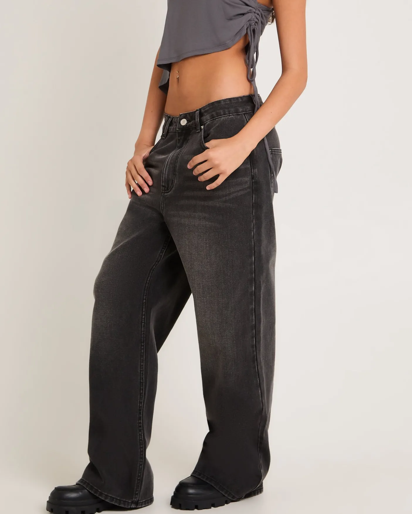Rez Maxi Baggy Denim Jeans