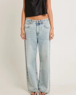 Rez Maxi Baggy Denim Jeans Petite
