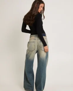 Rez Maxi Baggy Denim Jeans