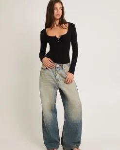 Rez Maxi Baggy Denim Jeans
