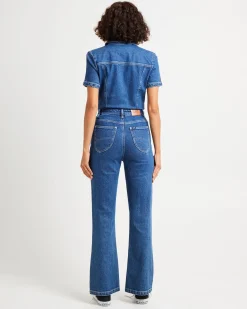 Rhianna Denim Boilersuit