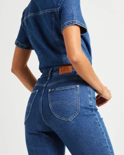 Rhianna Denim Boilersuit