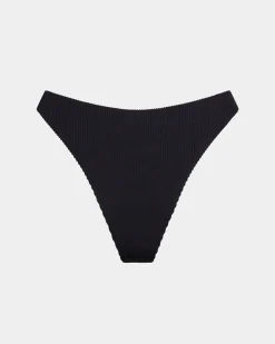 Rib Cheeky Cut Bikini Bottoms