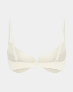 Rib Cut Out Underwire Bikini Top Bikini Top