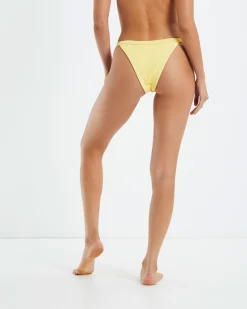Rib Fixed Skimpy Bikini Bottoms
