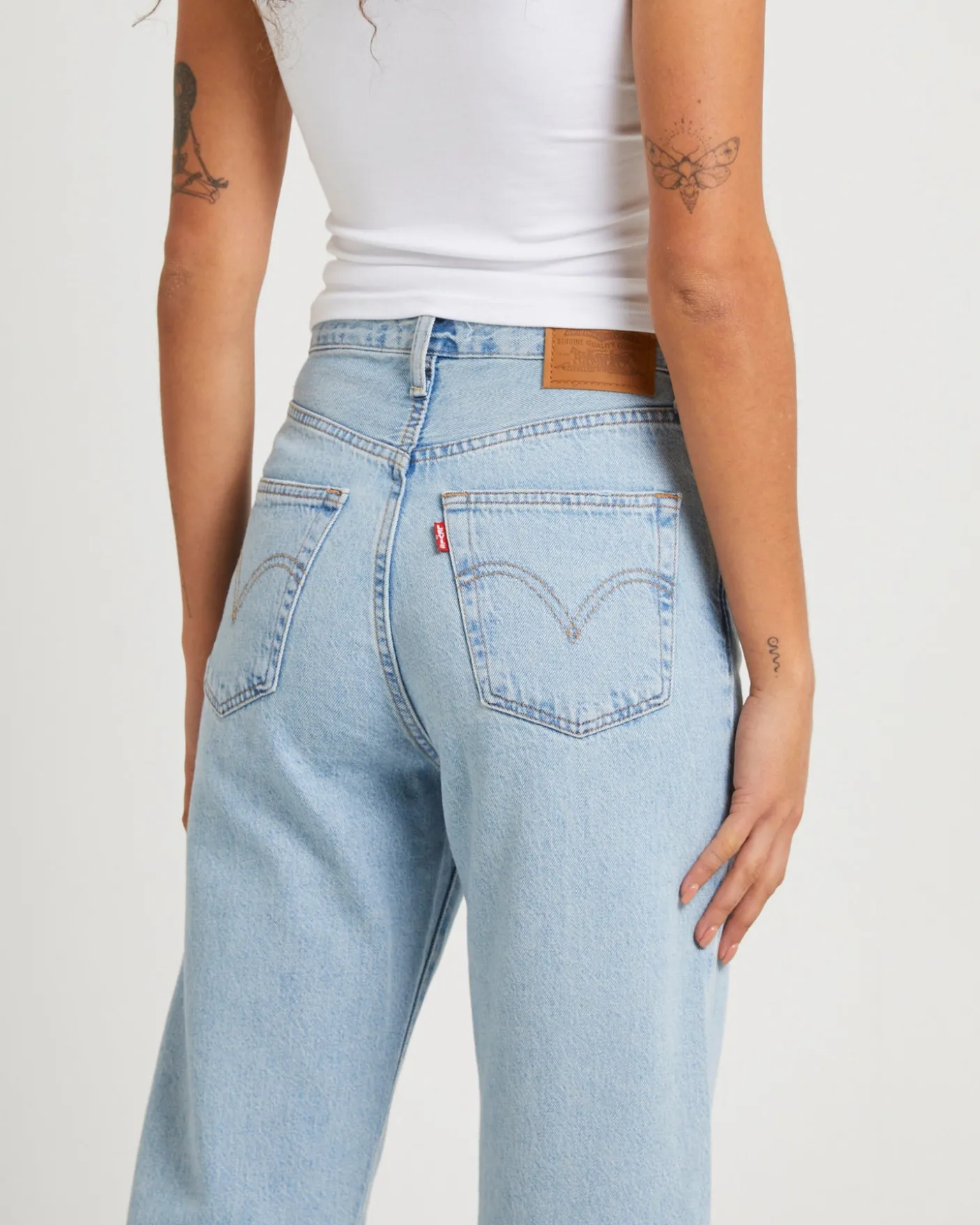 Ribcage Straight Ankle Denim Jeans