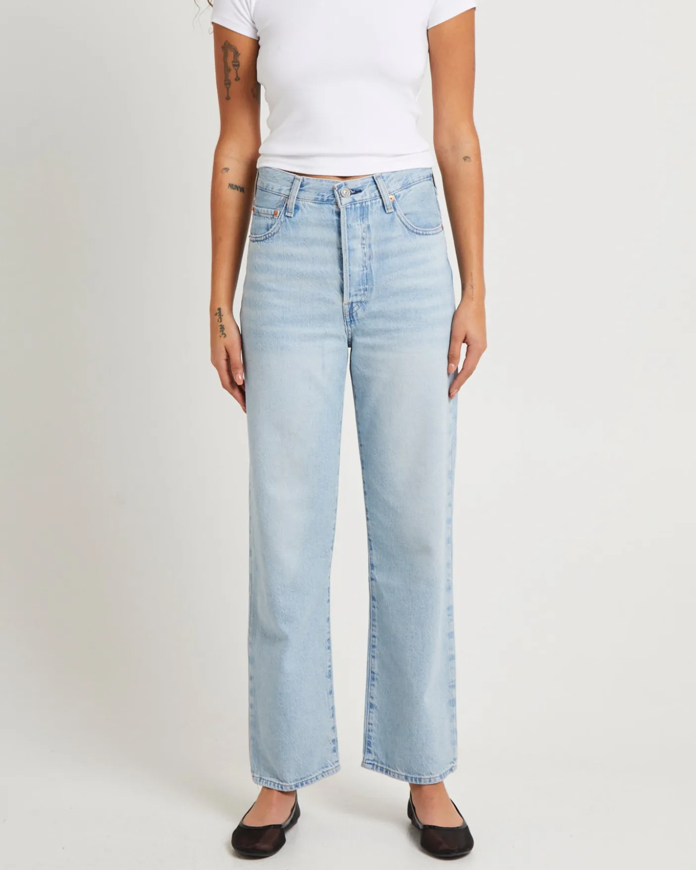 Ribcage Straight Ankle Denim Jeans