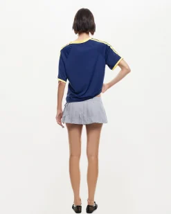 Rider Mini Skirt Slate Grey
