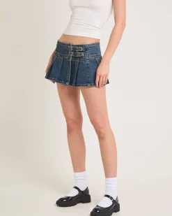 Rip Curl 99 Low Pleated Skirt Zola