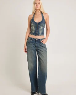 Rip Curl Denim Top Zola