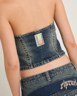Rip Curl Denim Top Zola