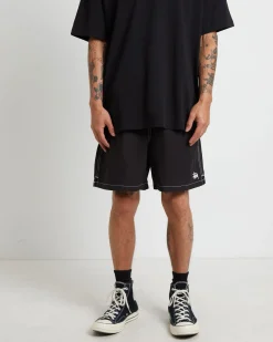 Ripstop Mountain Shorts in Black