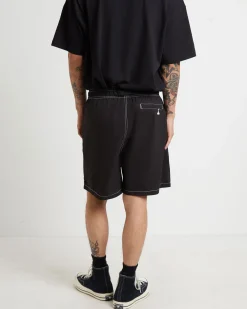 Ripstop Mountain Shorts in Black