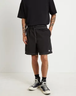 Ripstop Mountain Shorts in Black