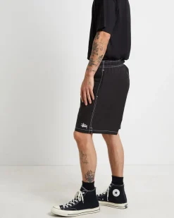 Ripstop Mountain Shorts in Black