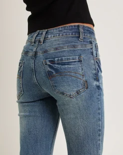 Rita Low Rise Flare Denim Jeans