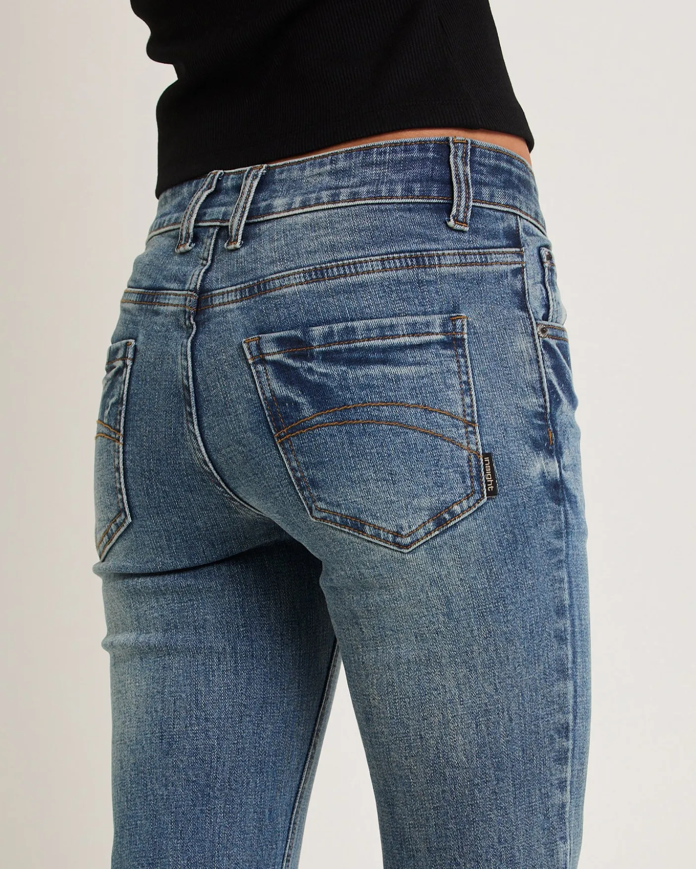Rita Low Rise Flare Denim Jeans
