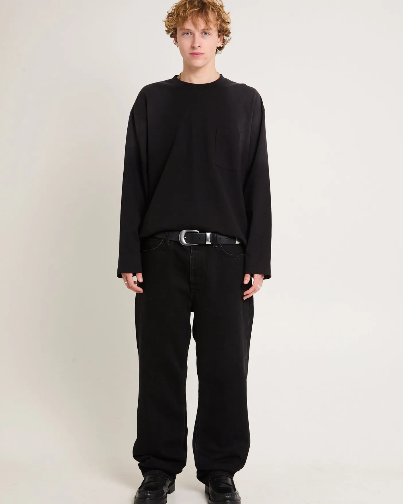 River Baggy Denim Jeans Oxford