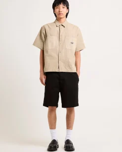 River Relaxed Denim Shorts