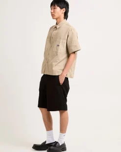 River Relaxed Denim Shorts