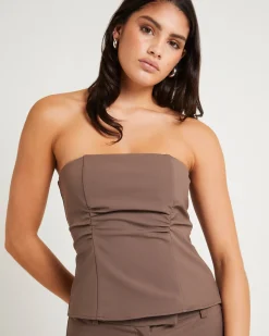 Rory Ruched Bandeau Top