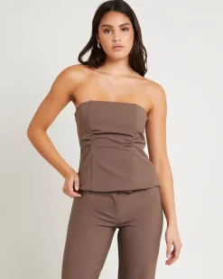 Rory Ruched Bandeau Top