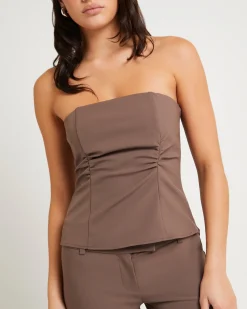 Rory Ruched Bandeau Top