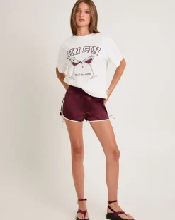 Rory Satin Runner Shorts