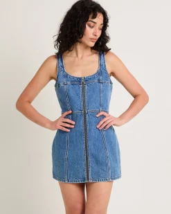 Rosa Denim Mini Dress