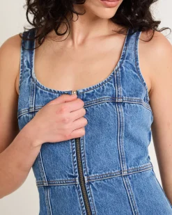 Rosa Denim Mini Dress
