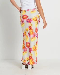 Rosalia Print Maxi Skirt in Assorted