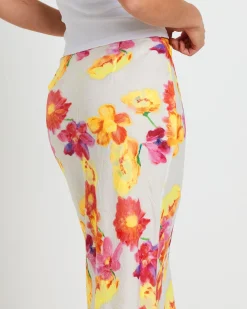 Rosalia Print Maxi Skirt in Assorted