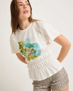 Ross Gathered T-Shirt
