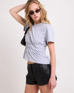Ross Gathered T-Shirt