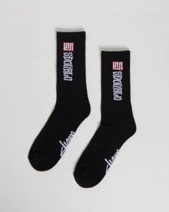 S Cube Mid Block Socks 3 Pack