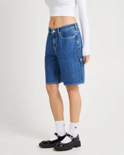 90s Mid Baggy Carpenter Denim Shorts Faithless