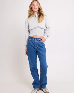 90s Relaxed Denim Jeans Ashley Blue