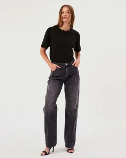 90's Relaxed Denim Jeans Worn