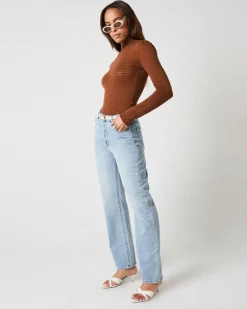 90s Relaxed Jeans Faded Blue