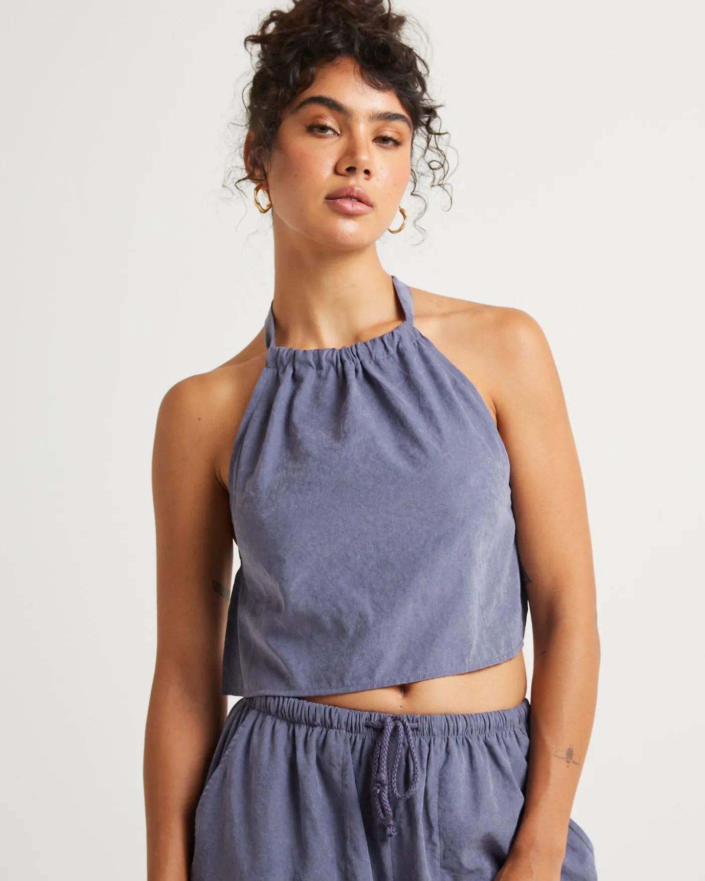 Sahara High Neck Top