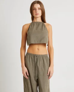 Sahara High Neck Top