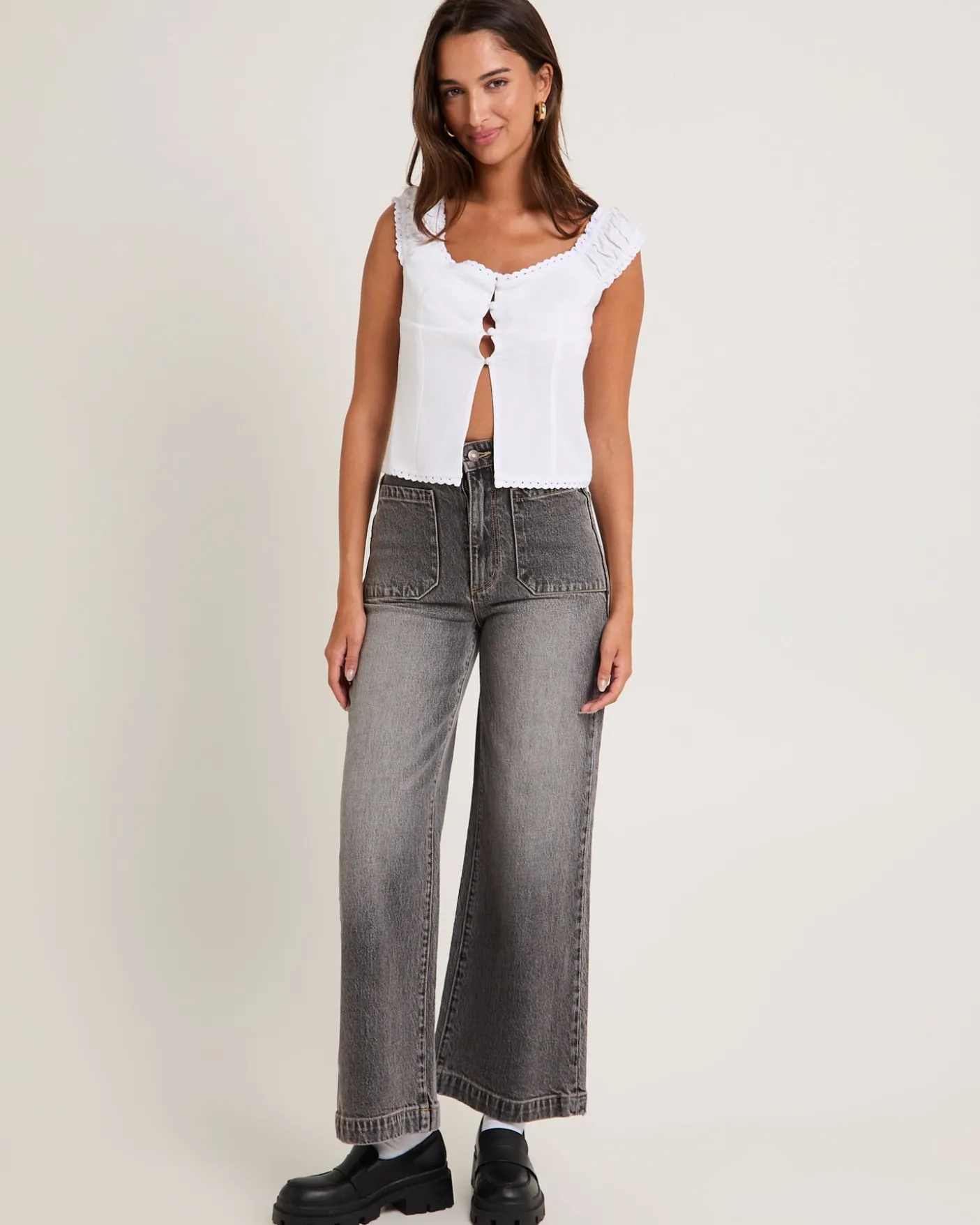 Sailor Denim Jeans Black Stone